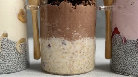 Set Di 8 Contenitori In Vetro Da 500 Ml Con Coperchio: Per Overnight Oats, Insalate, Yogurt, Marmellate, Ermetici E Lavabili In Lavastoviglie