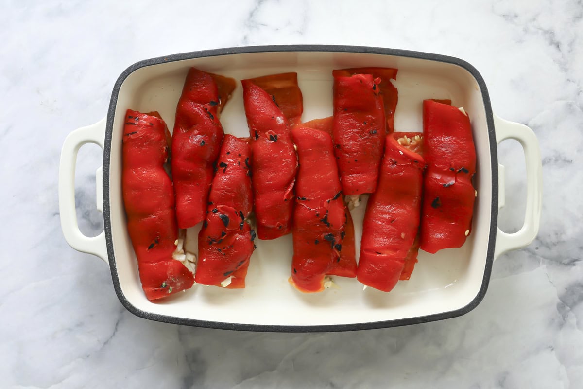 Rollati Red Pepper Rollatini - Cooking with Ereka