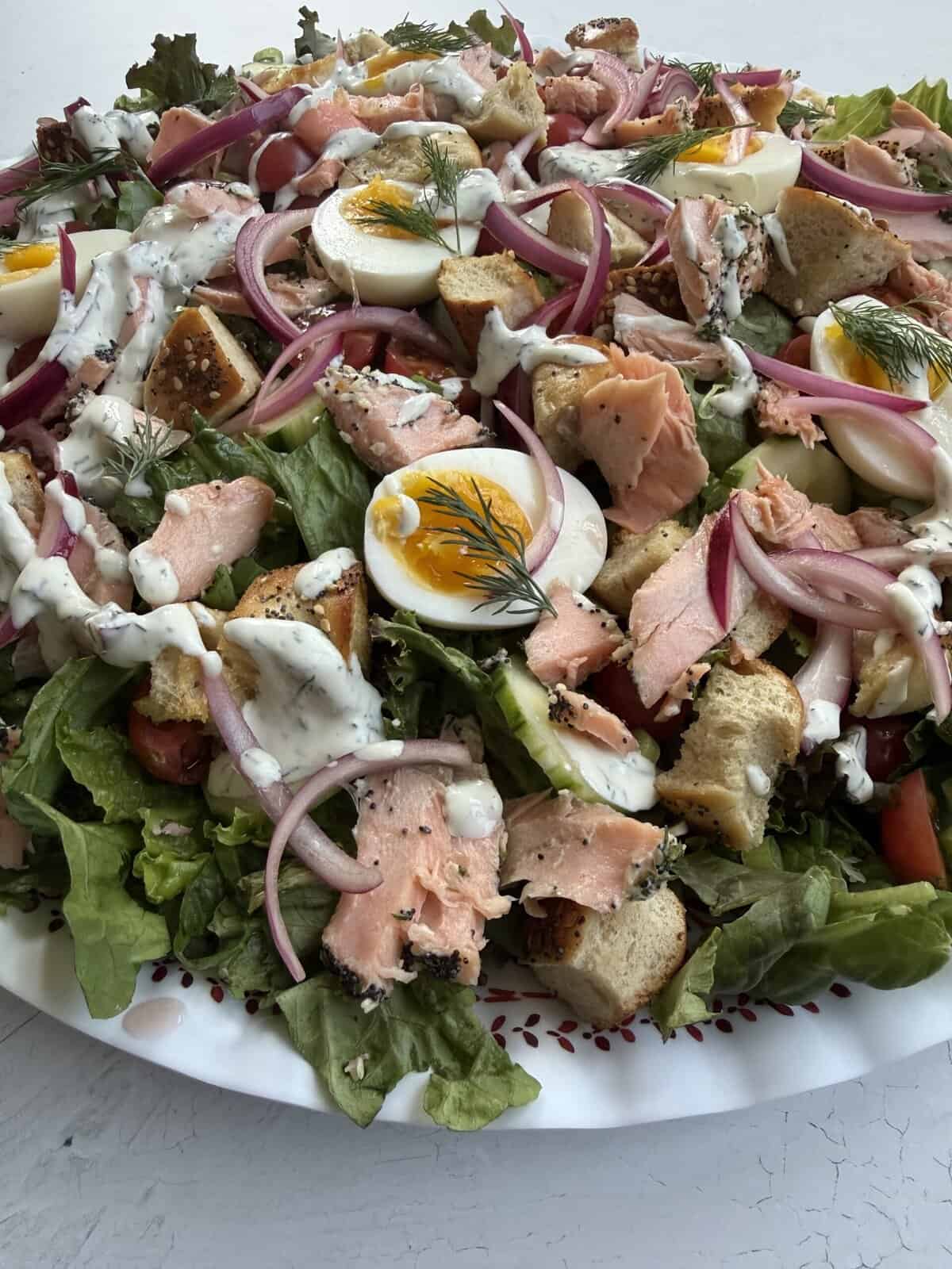 Everything Bagel Salmon Salad-image