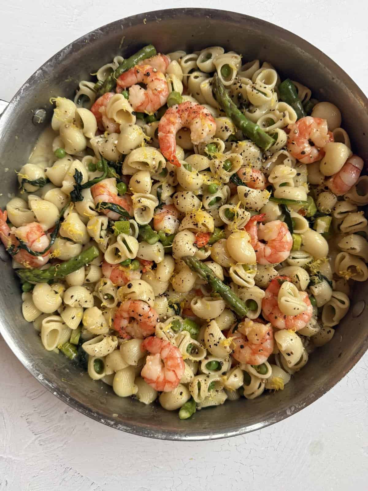 Pasta Primavera & Shrimp-image
